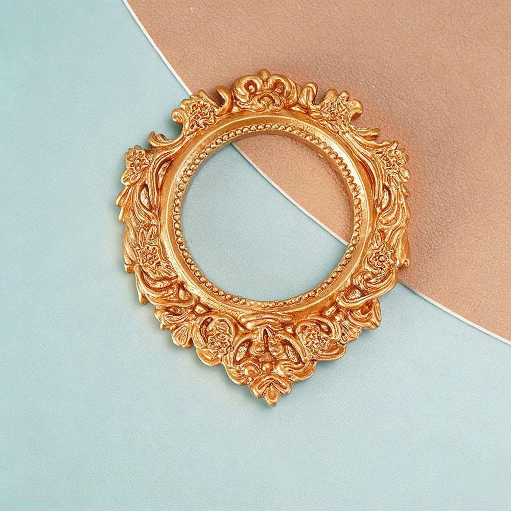 Vintage Resin DIY Shadow Box Frame Gold DIY Mini Photo Frames Memory Display Frames Gifts