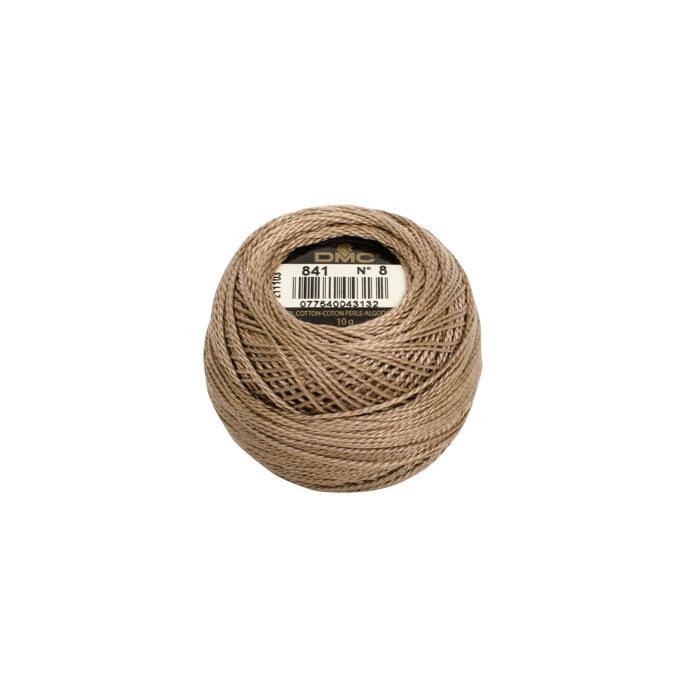 Coton perlé DMC art 116, grosseur 8 - pelote de 80m - Att 841