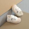 Children's canvas shoes, boys' and girls' shoes, spring and autumn white shoes, soft-soled versatile sneakers, casual shoes for young