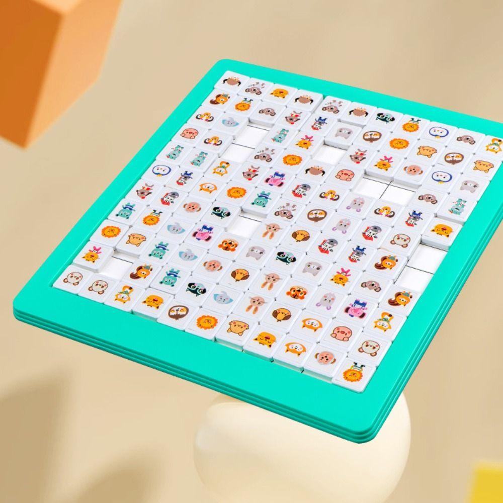 Education Animals Matching Board Game Puzzle Toy Animal Chess Board Games  Parent Child Interaction