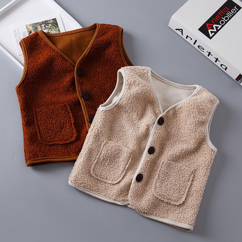 Gilet En Polaire Pour Bébé Garçon Fille Automne Hiver Veste Manteaux