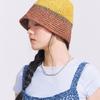 MISU A BARBE BLOCKED BUCKET MUSTARD