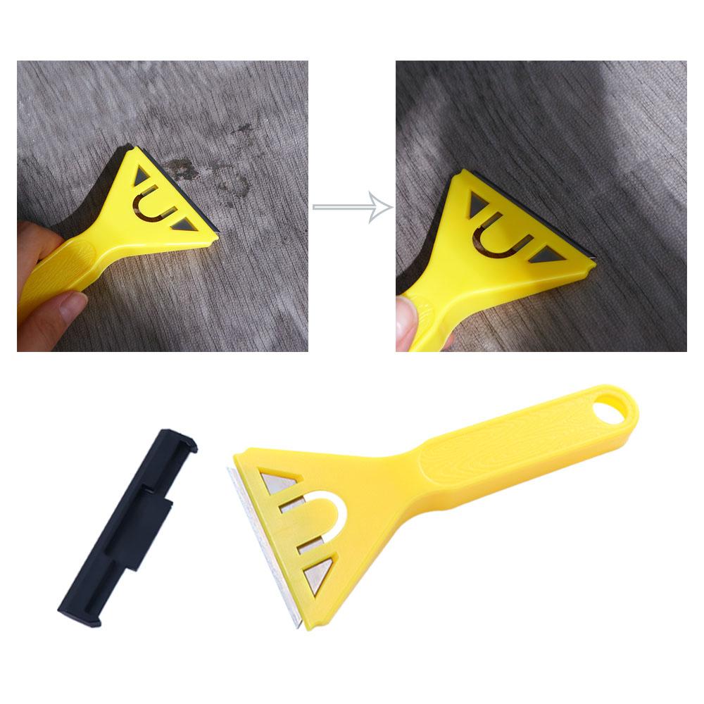 Window, Oven, Wall Cleaning Long Handle Scraper Tool Plaster Trowel Glass Scraper Cleaning Shovel