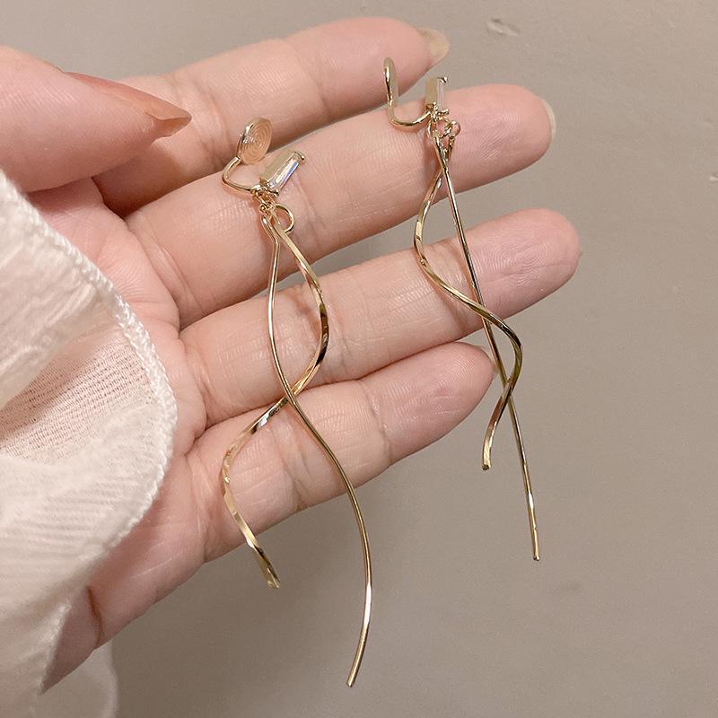 Chic and Unique High-End Mosquito Coil Disc Ear Clips: Sweet, Spicy, Elegant, and Cool Style Earrings