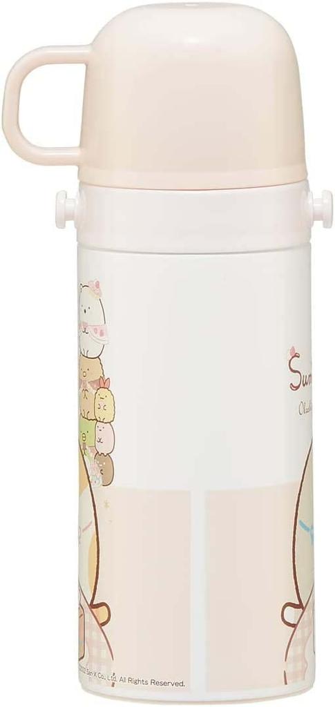 Skater Stainless Steel Water 420ml and 350ml Sumikkogurashi Sweets Shop Lightweight and Suitable for Insulated and Small Sports Water Kids' Bottle,