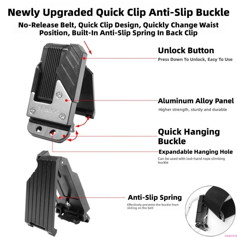 Convenient Belt Clip Tool Holsters Holder Enabling Hands Less Movement and Reduced Wobble Suitable for Easy Accessibility