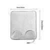 Adjustable Temperature Heated Foot Warmer Fast Heating Anti-slip Bottom Electric Heating Pad Soft Portable Foot Warming Mat