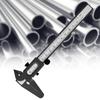 Professional Caliper Vernier Caliper Metal Rule with Clear Scale 0-5inch/120mm for Precisions Measurements Outside