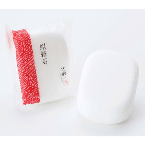 

Kyoto Silk Pumice Stone [Contains Moisturizing Silk Powder] / Removes dead skin from heels for smooth, bare feet. Silk Pumice Stone, Heel Cleaner, Smo