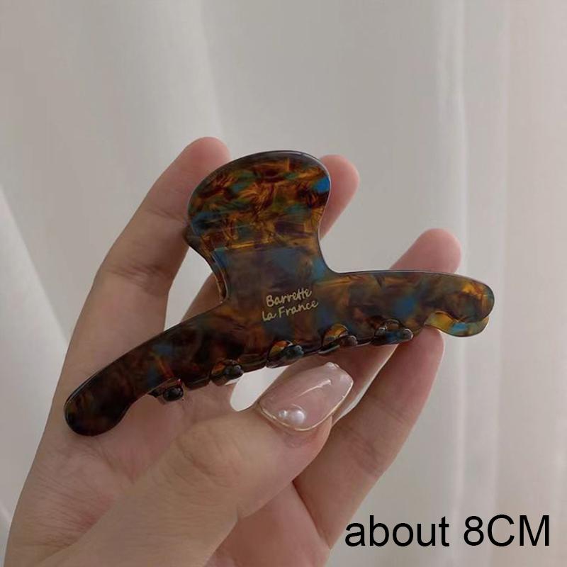 Elegant High Grade Acetate Hair Claw for Women Temperament Hair Decorate Lady Vintage Hair Clip Fashion Hair Accessories