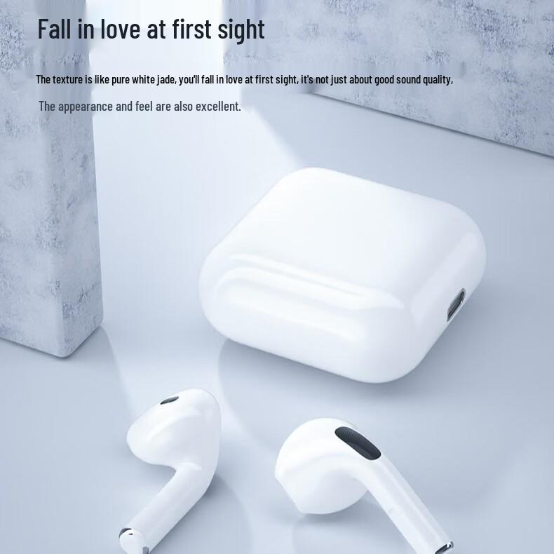Pro4 Bluetooth Earphones: Semi-In-Ear, Long Battery Life, True Wireless TWS.