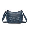 Vintage PU Leer Grote Capaciteit Casual Crossbody Tas