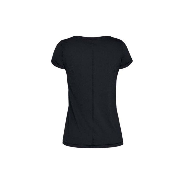 Under Armour Set In Sleeve T Shirt Women's Black 1328964-001