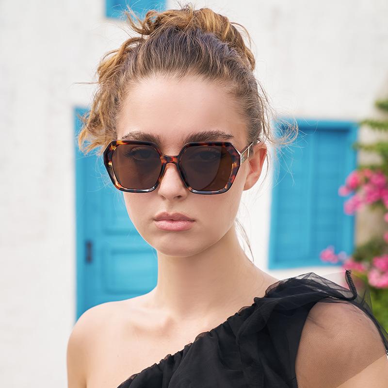 Box Sunglasses Women'S Trend Uv-Proof Sunglasses Men'S Glasses