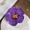 5Pcs 10CM Hawaiian Flower Hair Clip Summer Beach Birthday Party Decoration Wedding Gift Artificial Flower Girls Hair Accessories
