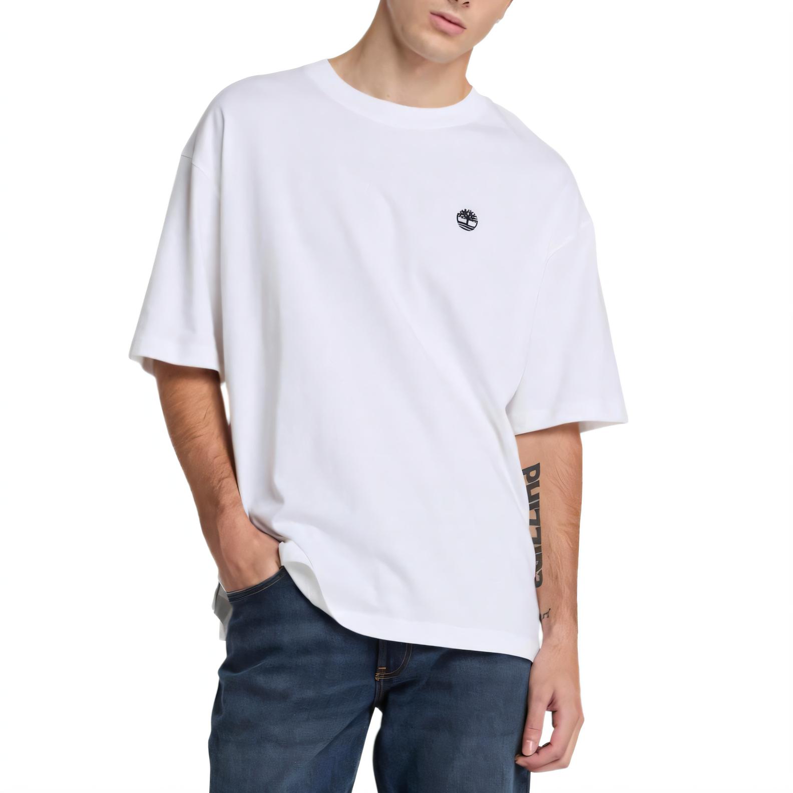 

Timberland Серия Dunstan River Простая Удобная Универсальная Повседневная Футболка с Коротким Рукавом Мужские Топы TB0A6AF71001 M