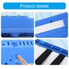 32 Klawisze Instrument Melodica dla Dzieci Pianino Klawiatura Sopranowa Melodica z Długą Rurką Krótkimi Ustnikami i Torbą do Przenoszenia