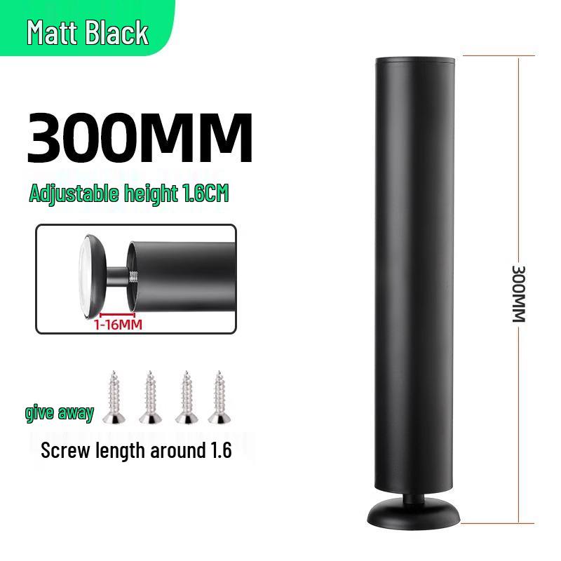 Adjustable Stainless Steel Furniture Legs for Sofas, Cabinets, TV Stands, Tables, Desks, and Beds