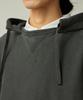 Snow Peak Garment Dyed Hoodie Large SW-25AU013, Men's/Women's, Charcoal,