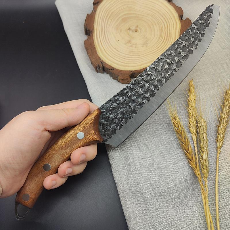 Kitchen Meat Cleaver Handmade Forged Chef Knife Slicing Boning Butcher Knife Sushi Fish Knife Vegetable Cutting Tools