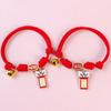 Chinese Style Braided Cat Collar Handmade Puppy Collar Pet Bell Necklace  Jewelry Accessories