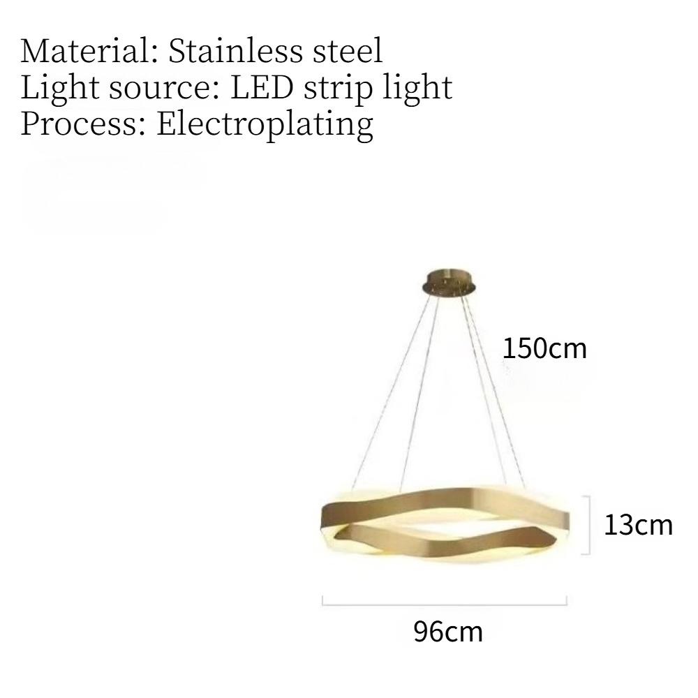 Modern Pendant Light LED Minimalism Hanging Lamp Suspension Bedside Living Bedroom Study Bar Dining Room Chandelier