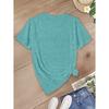 Elegant short-sleeved dress for women Cute Yoga Frog Print Crew Neck T Shirt Suitable for spring wear Summer Autumn Winter fashion