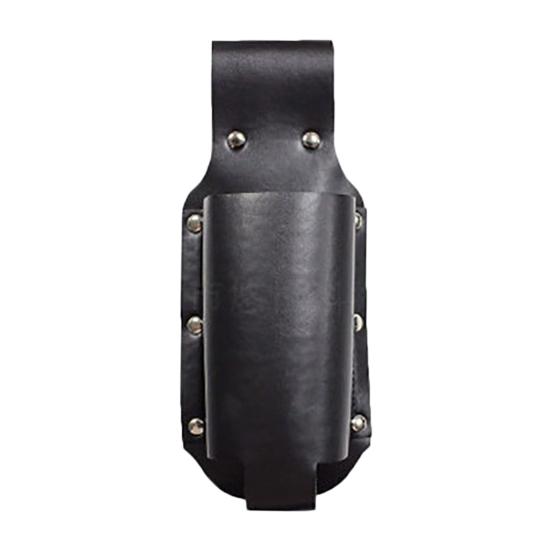 Beer Holster Belt Waist Bag Faux Leather Beer Holder Travel Pouch Soda Beer Bottle Holder for Picnic Beach BBQ Camping