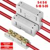 New Spliceable High Power Splitter Brass Reusable Quick Terminal Block Wire Connector Electrical