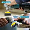 322Pcs Sanding Discs 3inch Aluminum Oxide Hook and Loop Sandpaper Round Polishing Sanding Discs Pads with 1/8inch Shank Backer