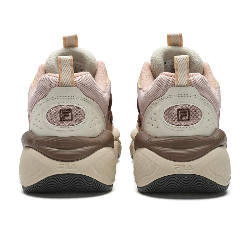 Fila Fleece Low-Top Casual Shoes Women Sneakers Redwood-Brown F12W441111FMM