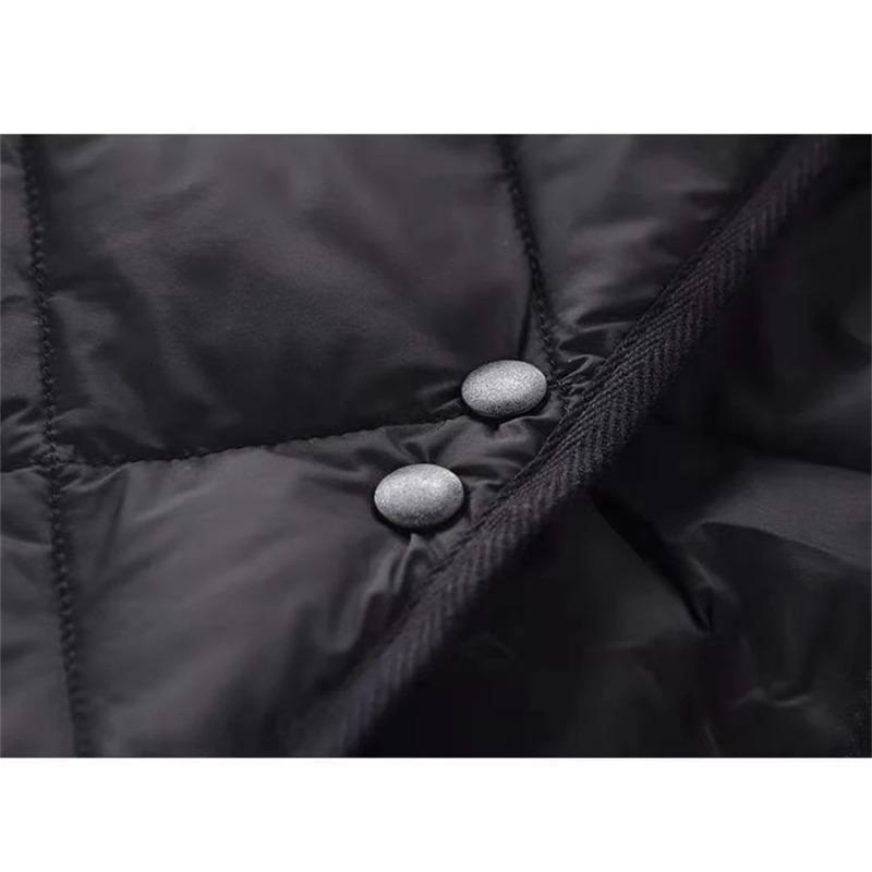 Weiße Daunen-Baumwoll-Weste Jacke Damen Mit Kapuze Ärmellos Gepolsterte Weste Oberbekleidung Herbst Winter Westen Damen Weste Mantel