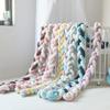Fascia Anti-Collisione per Culla da Bambino INS: Treccia a Tre Fili Morbida Imbottitura per Quilting Fai da Te