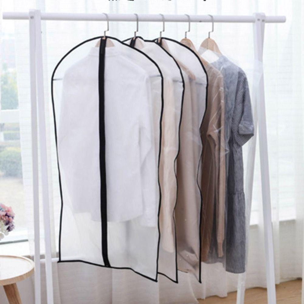 Hanging Clothes Dust Cover Transparent Garment Dust Case Durable   Travel
