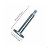 Steering Mount Tube Easy To Install Kart Shaft Set Sturdy Duty Vehicle
