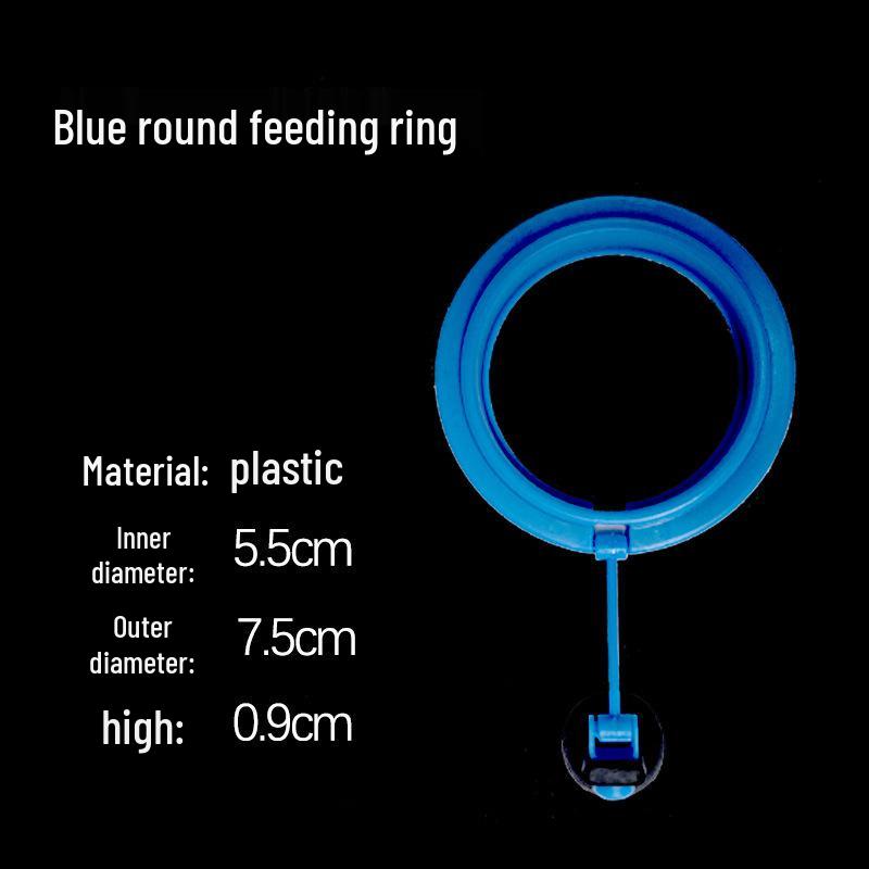Aquarium Fish Feeding Circle - Fish Tank Feeder for Tropical Fish Food