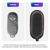 Alcantara Suede Car Key Case Cover Protector for Bmw Mini Countryman Cooper One 23 -24 Remote Accessories Holder Shell Keychain