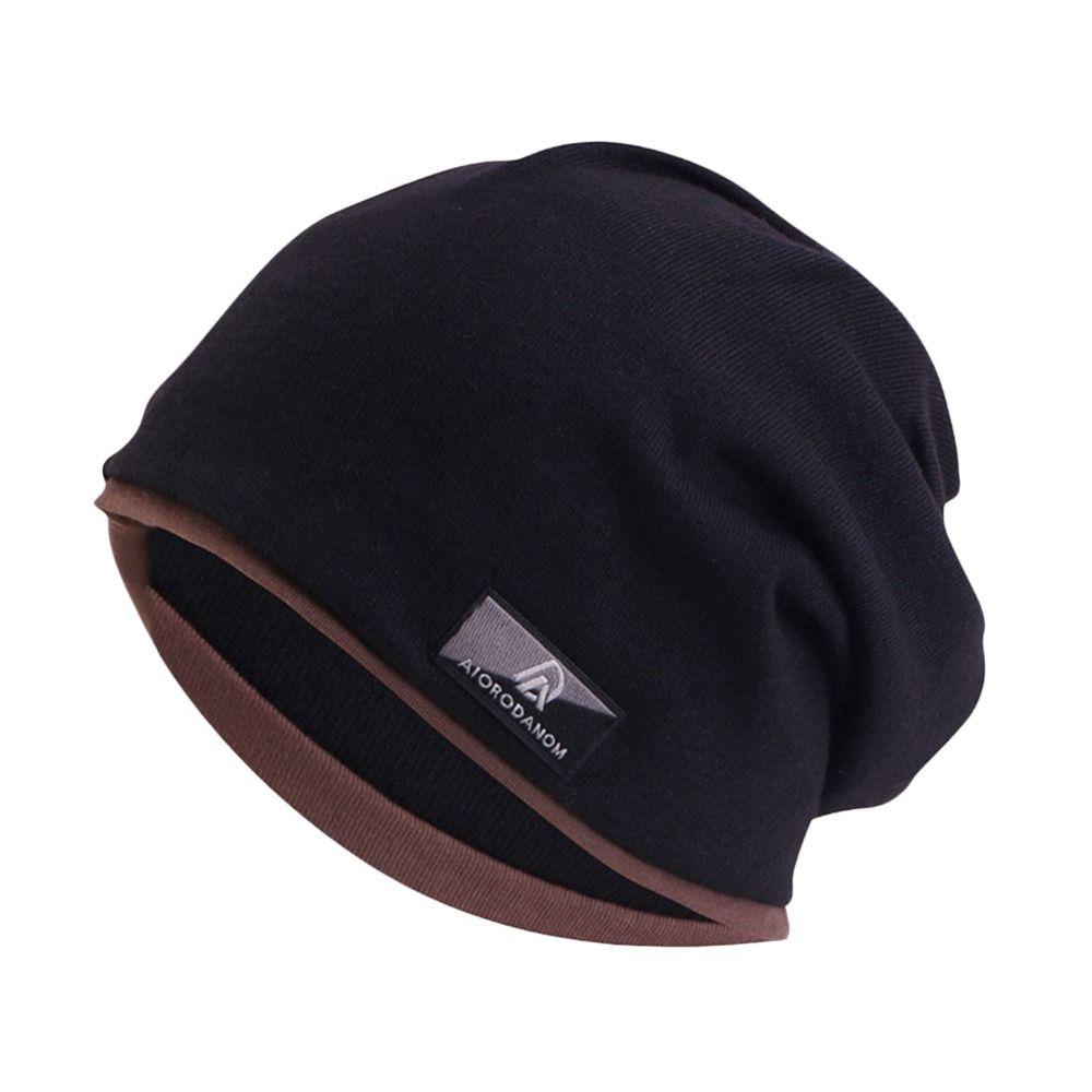 Windproof Knitted Hat Warm Skullies Beanies Caps Winter Ear Protection Cap  for Men Women
