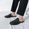 Fashion White Men’s Half Shoes For Men Shoes Mules Casual Designer Shoes Fashion Loafers Luxury Black Slippers 2024 Zapatillas Hombre