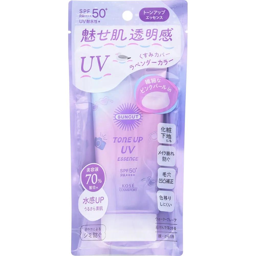 Sun Cut KOSE Cosmetics Port Sun Cut R Tone-Up UV Essence Lavender 80g