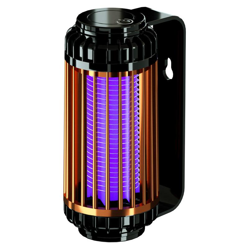 New Rechargeable Indoor Insect Zapper Lamp, Electric Fly Bug Zapper Mosquito Lamp 9.5*16.5cm чёрный