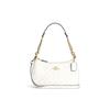 COACH Teri 25 Monogram Shoulder Bag Medium Women's White CA548-IMRFF