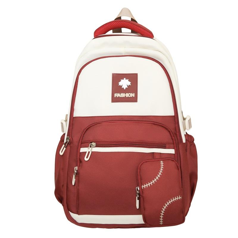 New Casual Junior High School Student Schoolbag Girl High School Student Business Lightweight Backpack Computer Bag