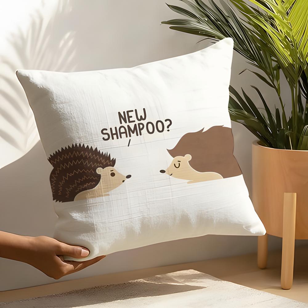 2 Cartoon Fun Pillow Patterns For Toddlers Pillow Case Home Living Room Decoration Linen Pillowcover Pillow Cases Cushion Cover
