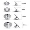 1-100 Pcs Durable Waxed Candles Making Metal Wick Sustainers Carry Holders Tabs Tool DIY Crafts Candle Wicks DIY Candle Making
