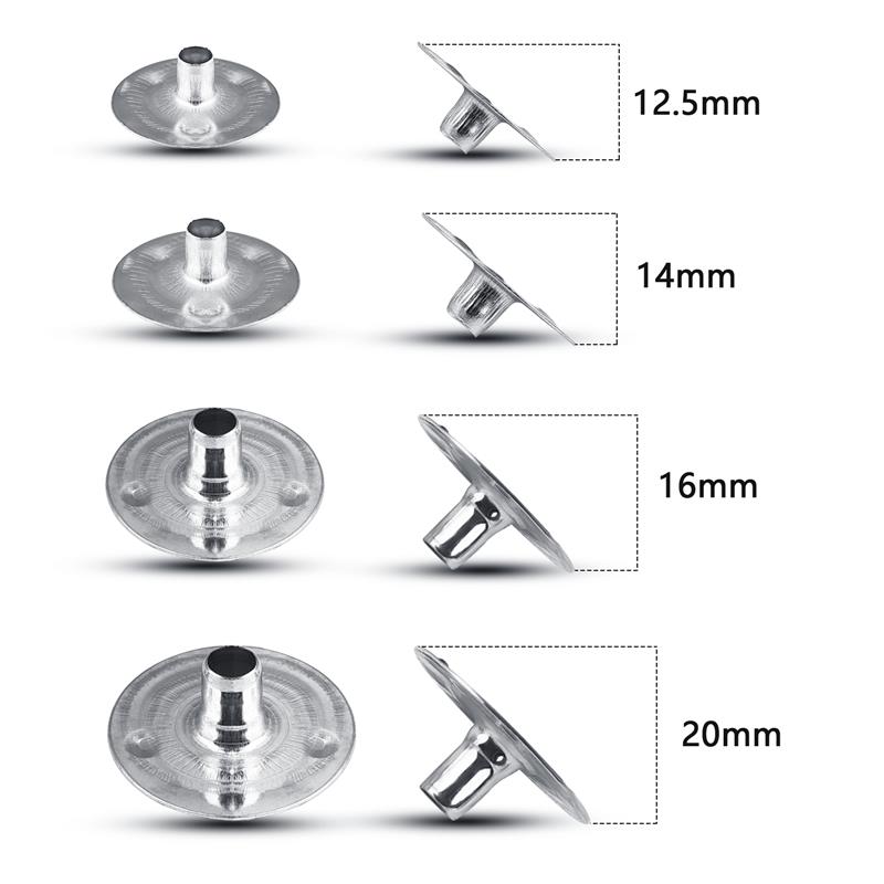 1-100 Pcs Durable Waxed Candles Making Metal Wick Sustainers Carry Holders Tabs Tool DIY Crafts Candle Wicks DIY Candle Making