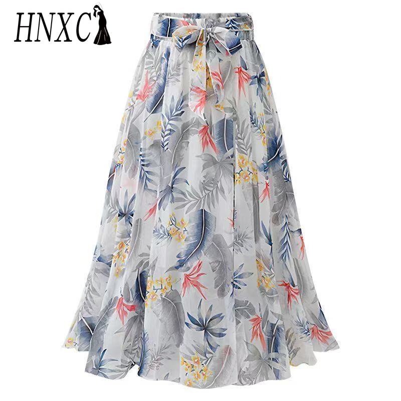 HNXC Fustă de vară casual de modă pentru femei