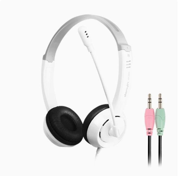 

Danyin EDM DT-326 Desktop & Mobile Over-Ear Gaming Headset with Microphone and Long Cord.
