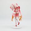Anime Figur Hatsune Miku 21cm Sakura Miku Sakura Dress Figure Anime PVC Toys Gifts Collections Figurine