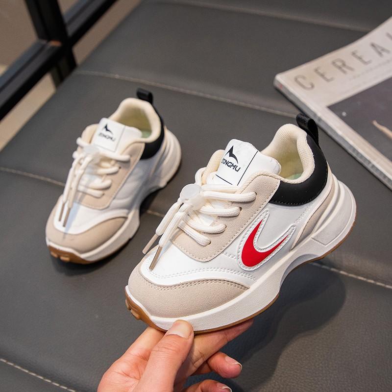 

2025 весна и осень новые удобные модные универсальные детские спортивные дышащие кроссовки для бега для мальчиков и девочек повседневная обувь одноклассники 31 yards inner length about 19CM